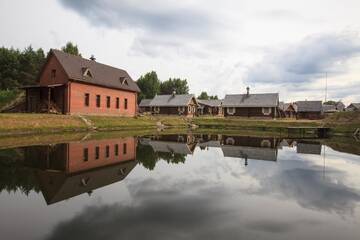 Фото номера Дом с 2 спальнями Дома для отпуска Этнокультурный комплекс  г. Боровое 5